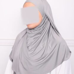 hijab à nouer hijab a enfiler en jersey pas cher hijab pas cher chez mon hijab pas cher gris